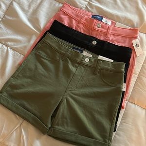 Girls Shorts, brand new. 3 pairs